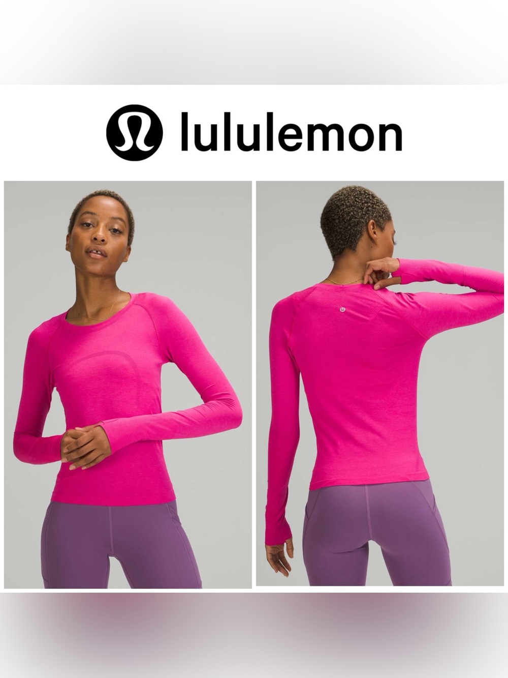 Lululemon Swiftly Tech Long Sleeve Shirt 2.0 *Race Length